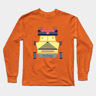 Crazy Truck Driver T shirt Long Sleeve T-Shirt